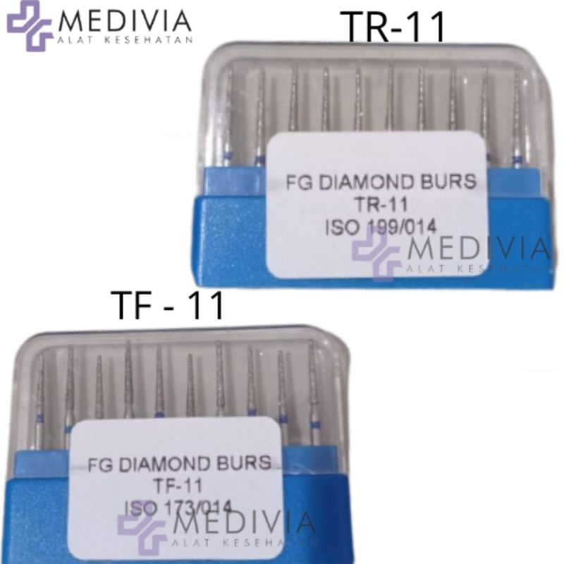 10 DIAMOND BUR (1 BOX) /BUR HIGH SPEED/ BUR GIGI DIAMON