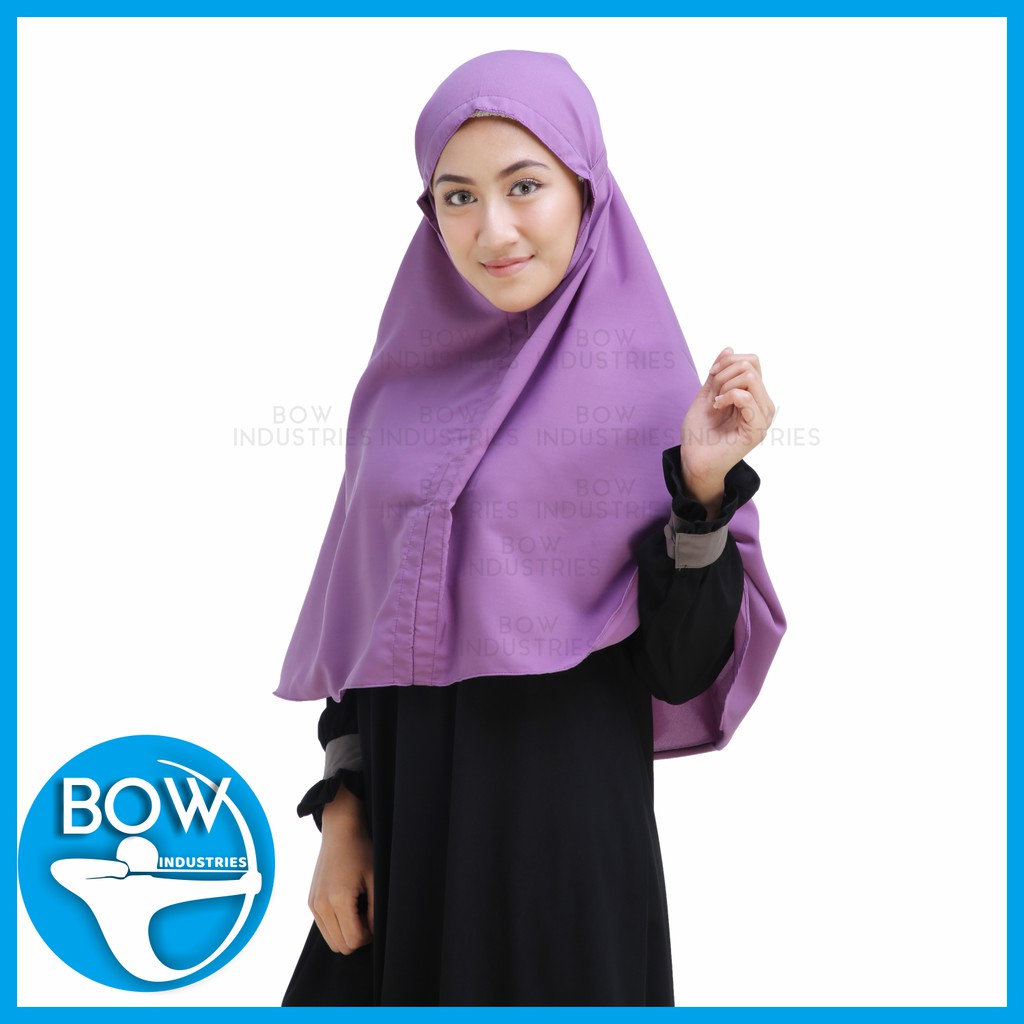  Jilbab Hijab Kerudung Khimar Instan Instant Syari Simple 