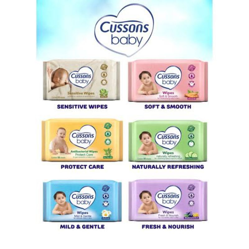 Cussons Tisu Basah Buy1get1