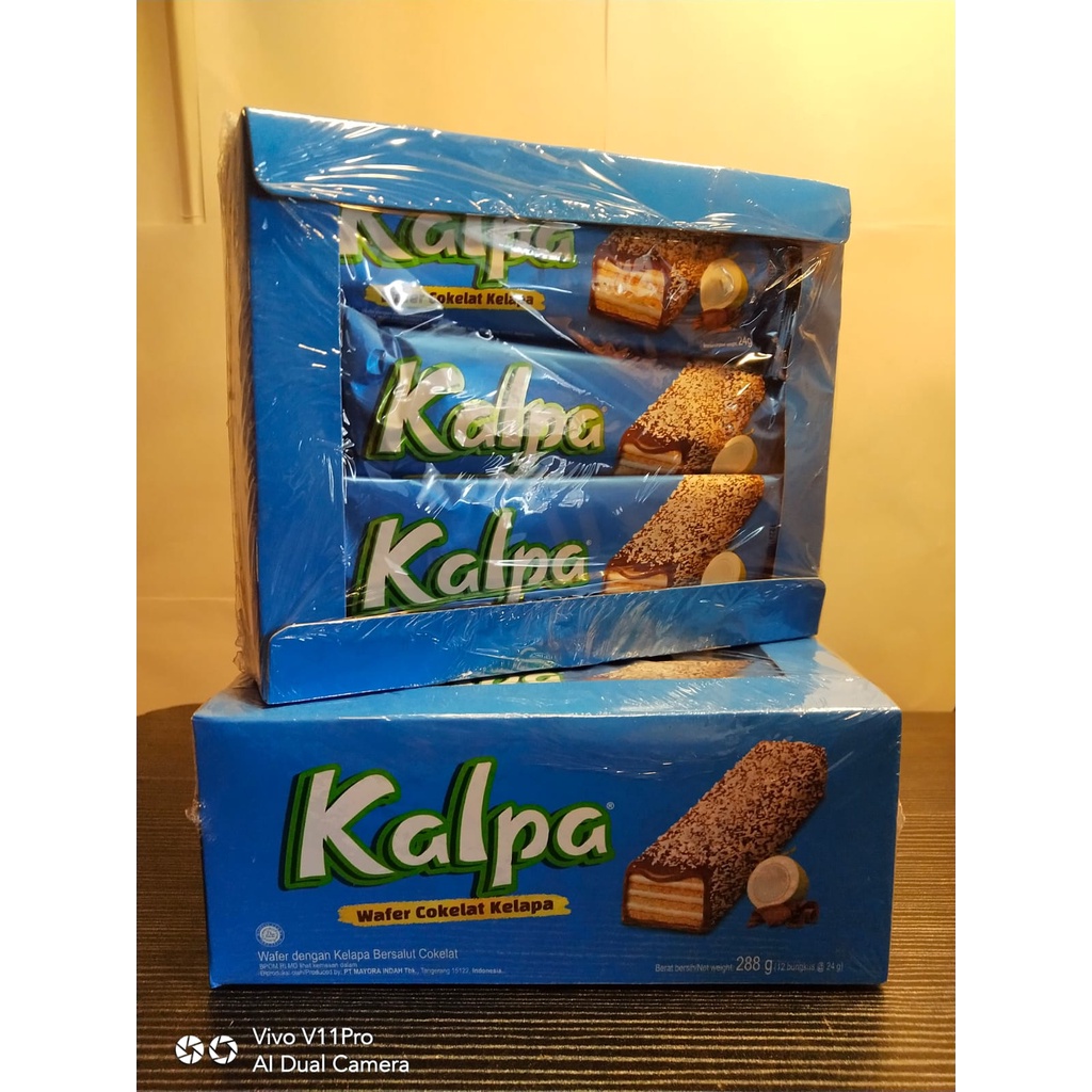 

Kalpa Wafer Coklat Kelapa 24 g