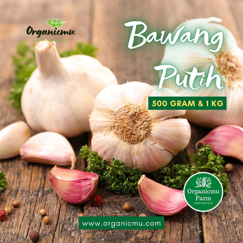 

Organicmu - Bawang Putih 1 kg