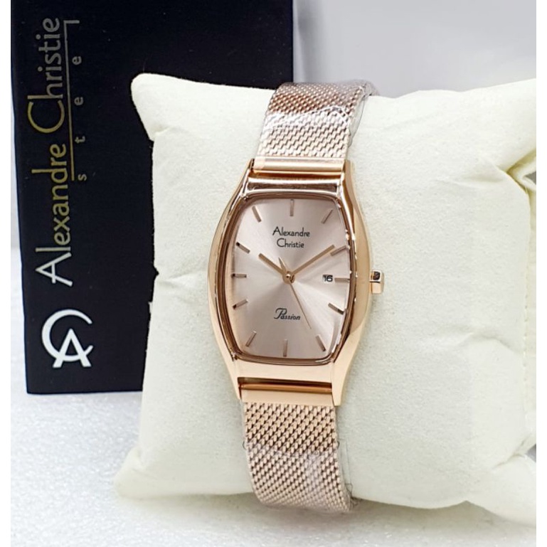 JAM TANGAN ALEXANDRE CHRISTIE 2939 RANTAI PASIR ORIGINAL