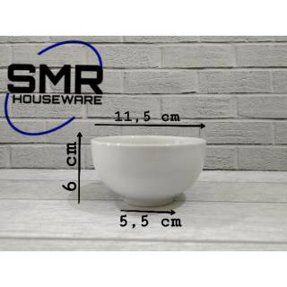 6 PCS MANGKOK SUP KECIL PUTIH POLOS KERAMIK MERK KOPIN 6 PCS MANGKOK SUP KECIL PUTIH POLOS KERAMIK MERK KOPIN