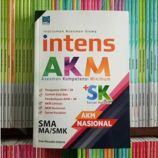 BUKU SOAL INTENS AKM NASIONAL + SURVEI KARAKTER SMA/MA/SMK 2021