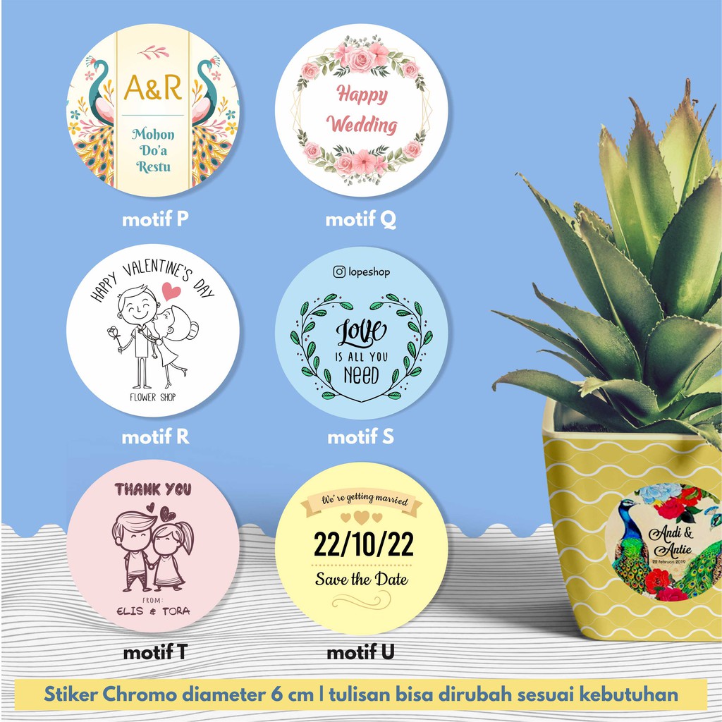 

Hang Tag tema Romantis, Sweet untuk Wedding Pernikahan atau Valentine