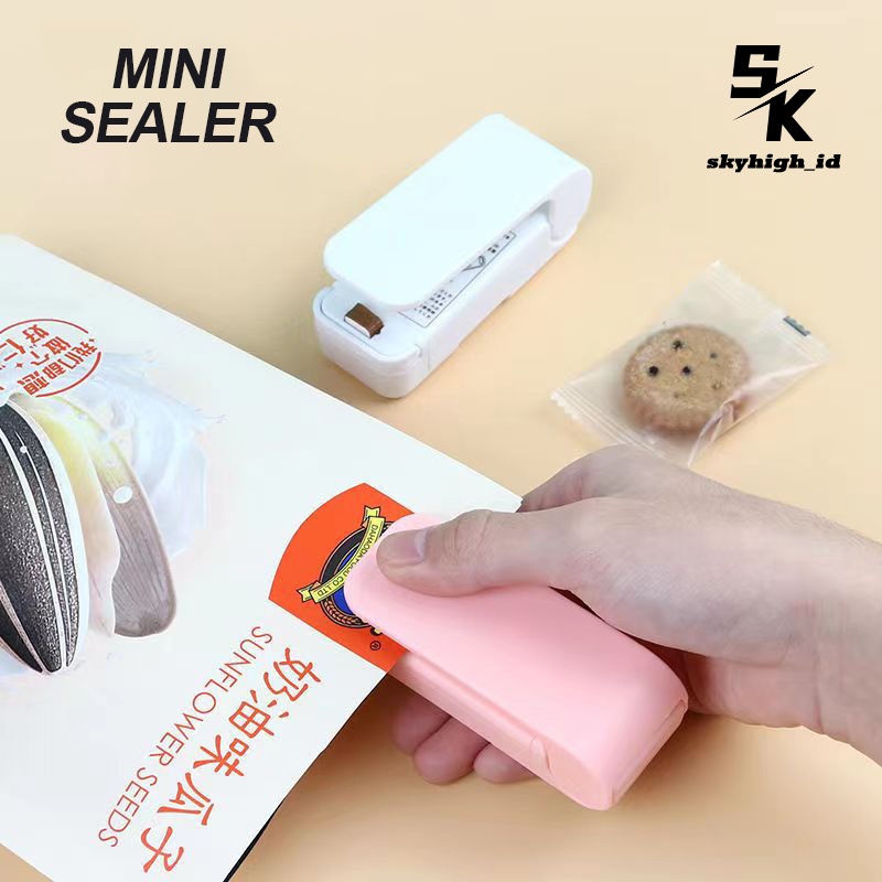 【WZ009】Skyhigh HAND SEALER MINI / ALAT PRESS PEREKAT PLASTIK MAKANAN PEREKAT BUNGKUSAN SNACK CEMILAN