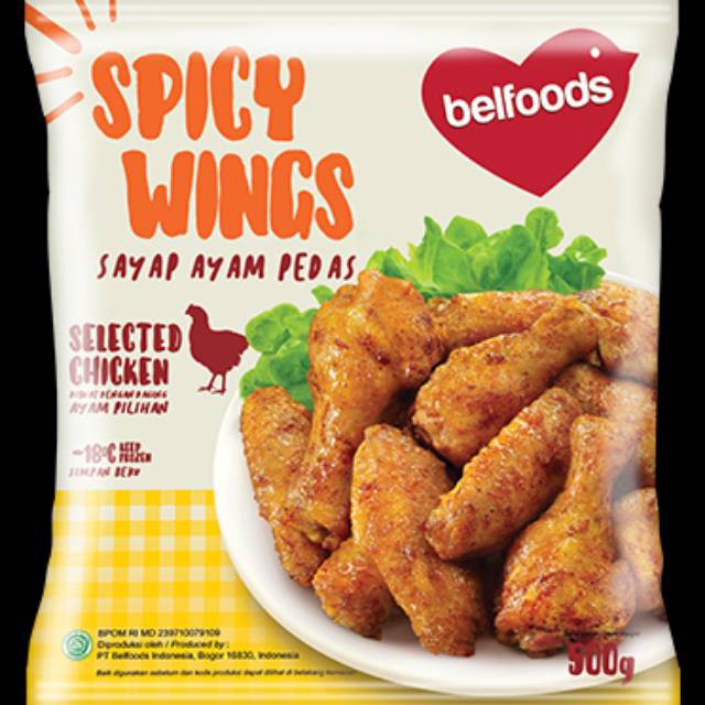 Spicy Wings 500 Gram - Belfoods