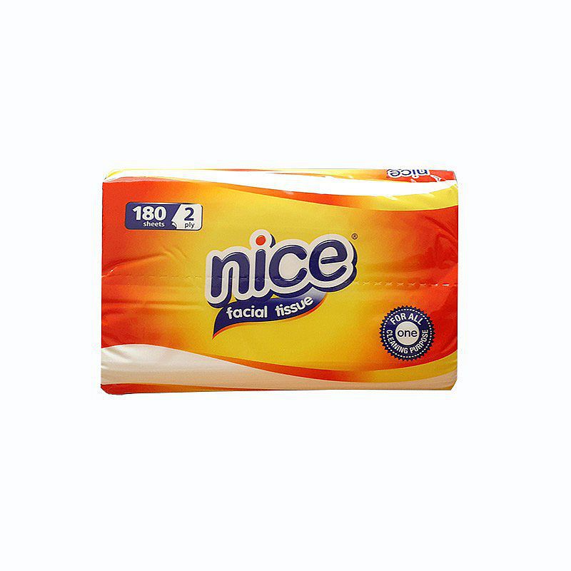 Tissue NICE Facial Tissue 180 Sheets 2 Ply / Tisu Nice 2Ply