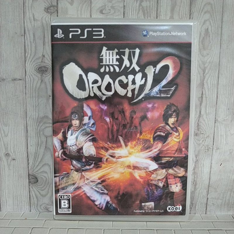BD  KASET ORIGINAL PS3 MUSOU OROCHI 2 JPN Bahasa Jepang