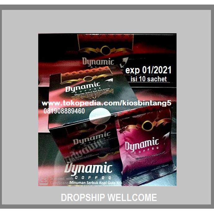 

DISKON! COFFEE DYNAMIC KOPI GINSENG isi 10 sachet Original