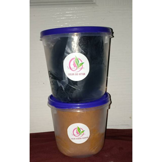 Paket hemat lulur kuning rempah + lulur bedak lotong