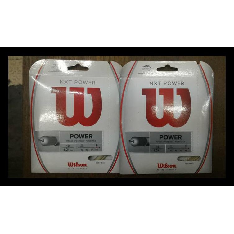 Senar Tenis Wilson Nxt Power 18/ Senar Wilson Nxt Power 18 France Teruji