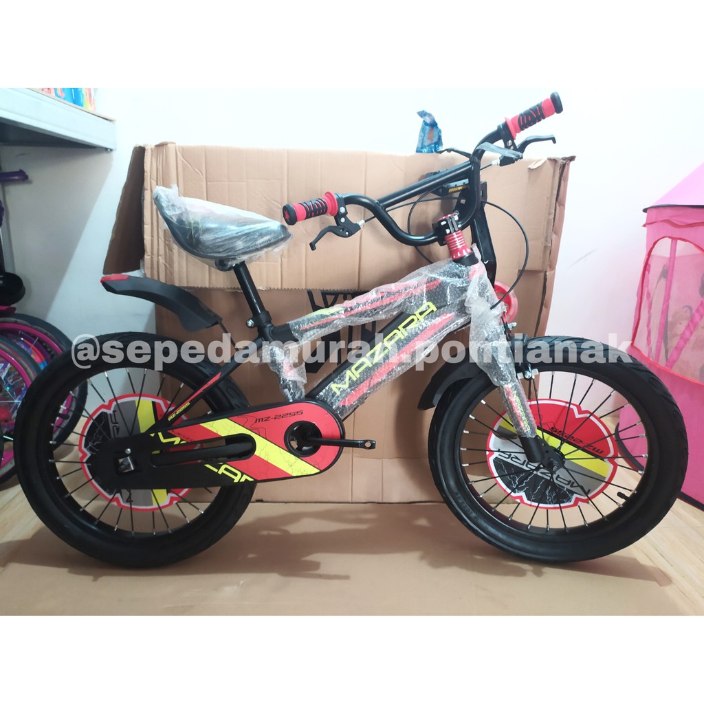 Gratis Ongkir Pontianak Sepeda BMX 16" Mazara Ban Gendut (2.5)