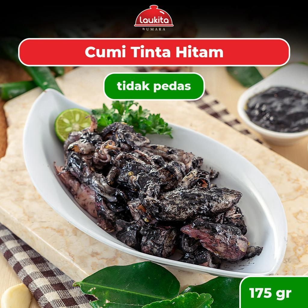 

[175g] Laukita Cumi Tinta Hitam Tidak Pedas Frozen Food