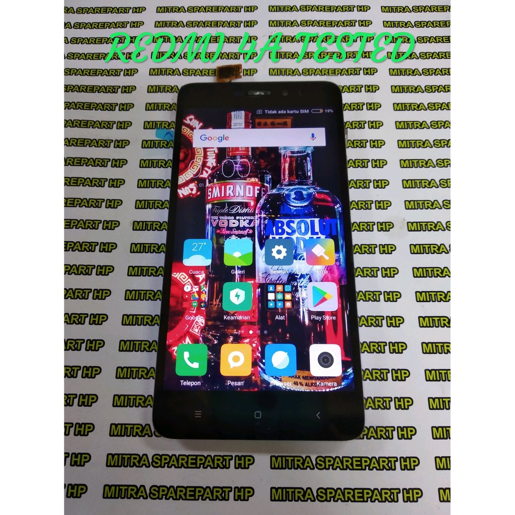 LCD FULLSET TOUCHSCREEN XIAOMI REDMI 4A  MI4A ORIGINAL Murah