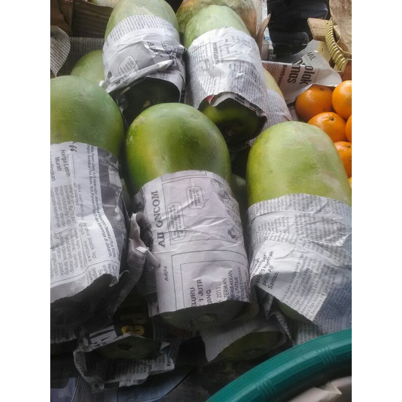 

Pepaya California & Bangkok Manis Merah Segar Ukuran 1-1,2kg