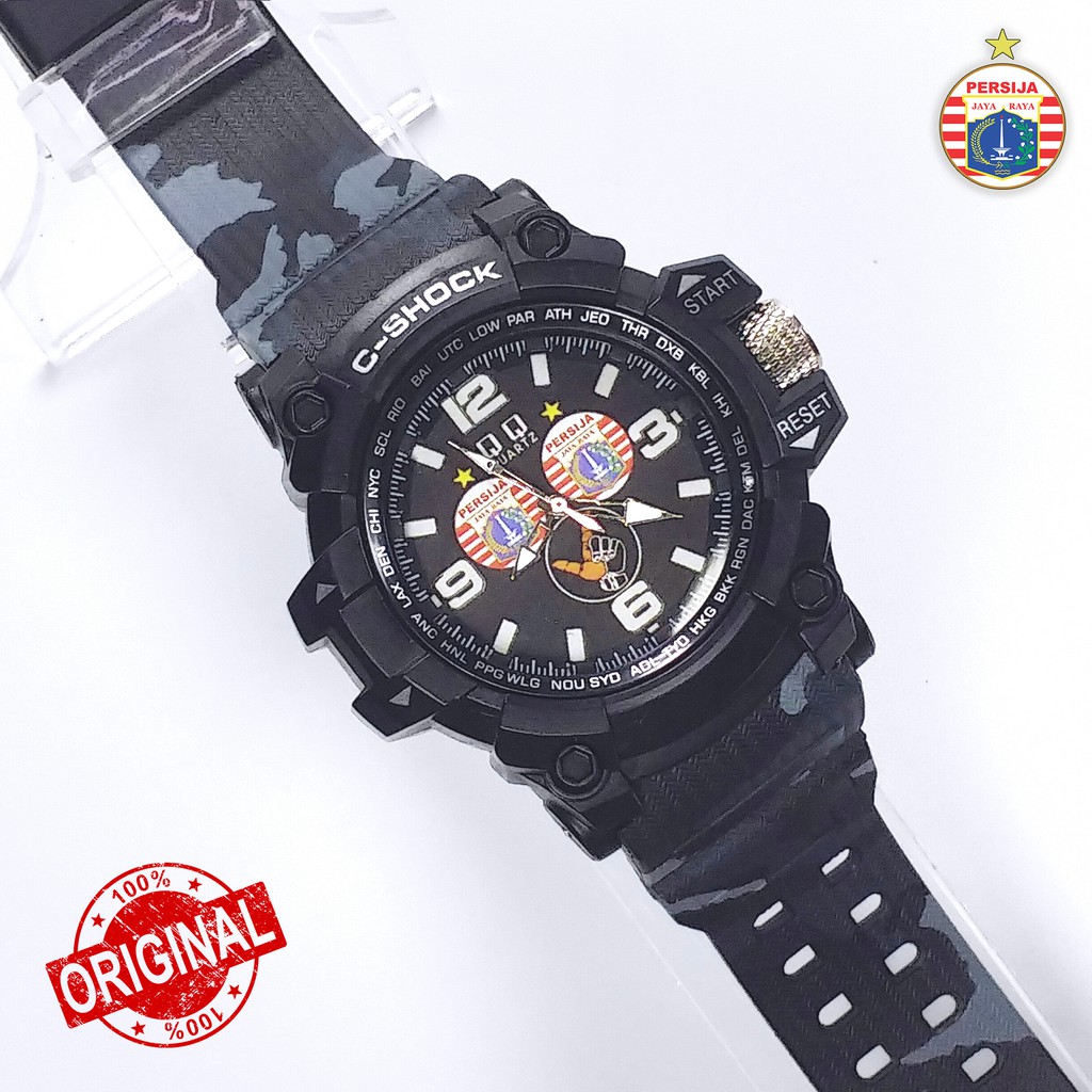 [NEW EDITION] Jam Tangan Persija Jakarta Army Hitam