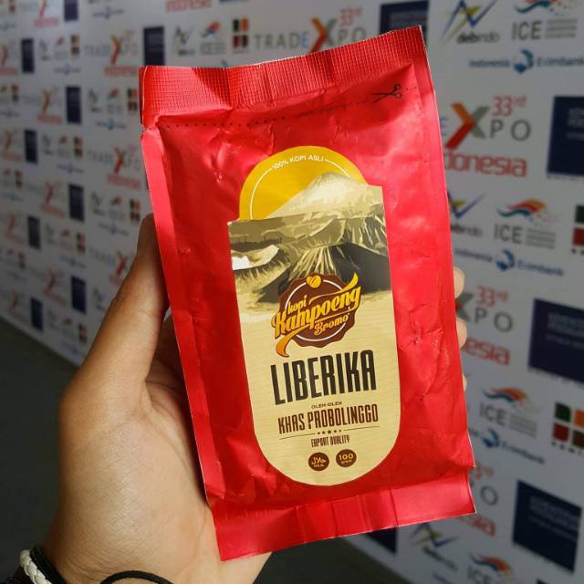 

Kopi Liberika 100gr Kopi Kampoeng Bromo