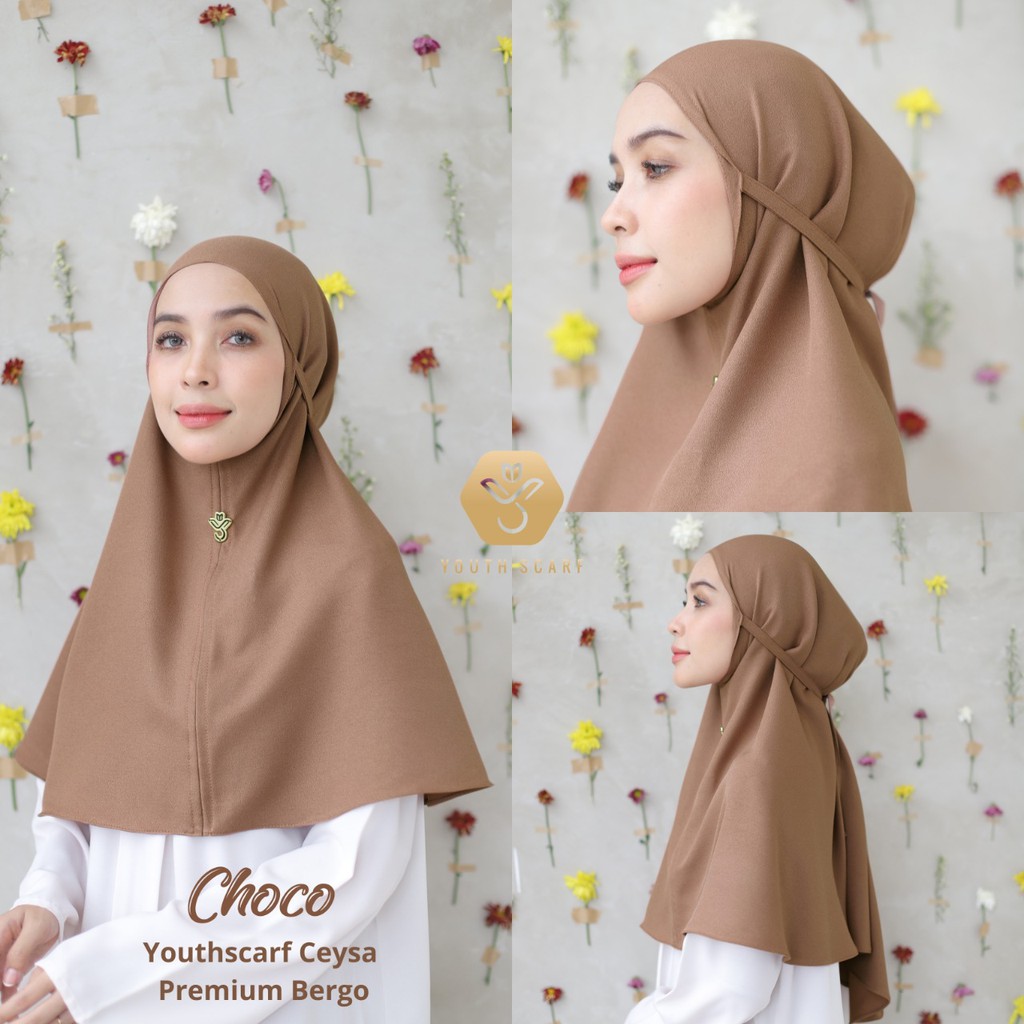 Youthscarf - Cesya Bergo - Moscrepe - jilbab instan - Jilbab bergo-8