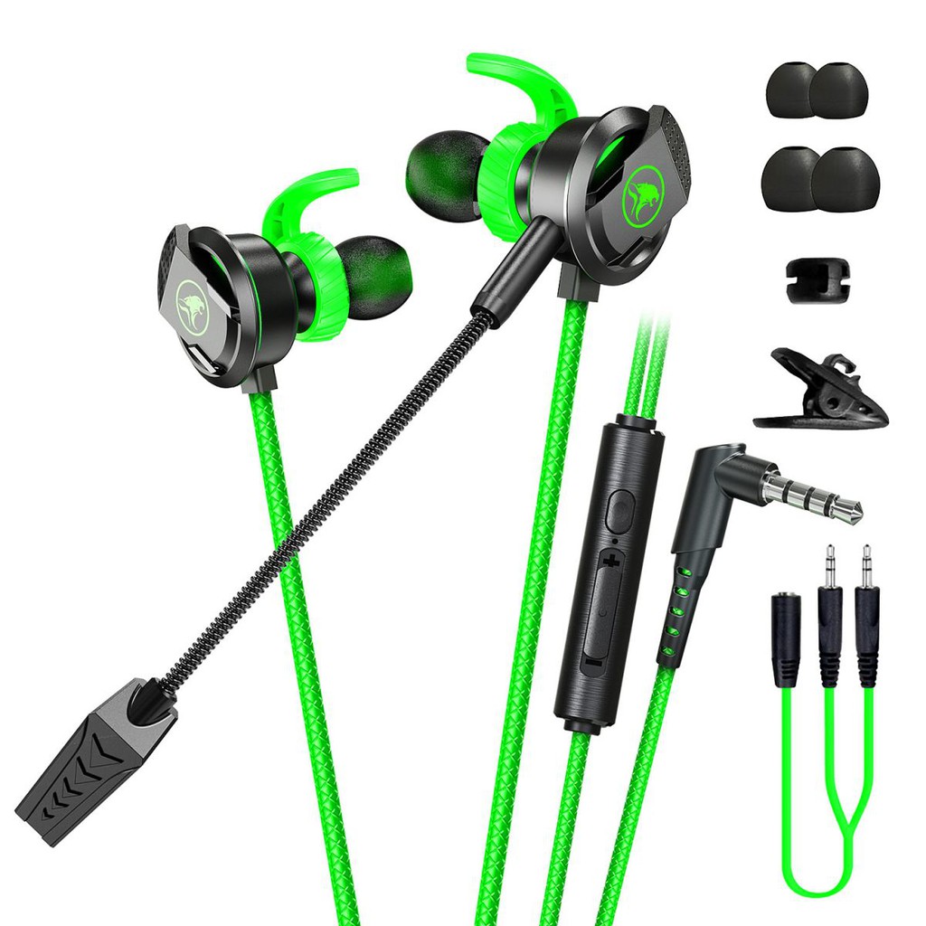 PLEXTONE Mowi RX3 In-Ear Gaming Headset Dual Microphone Super Bass Active Noise Reduction