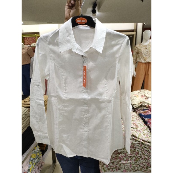 Kemeja Putih wanita  NovelMICE  ORI 100% , Kemeja cewek N & M ORIGINAL
