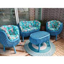 sofa brekele rotan sintetis