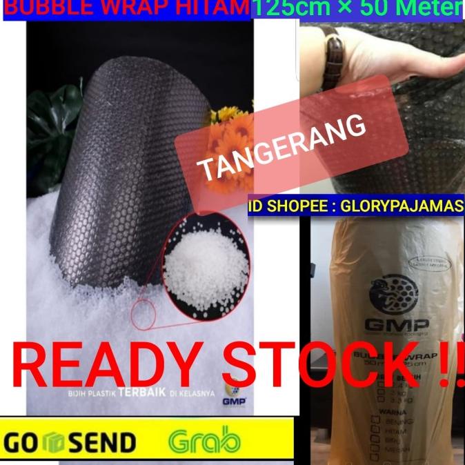 

Bubble Wrap roll Hitam 125cm x 50 meter CUCI GUDANG