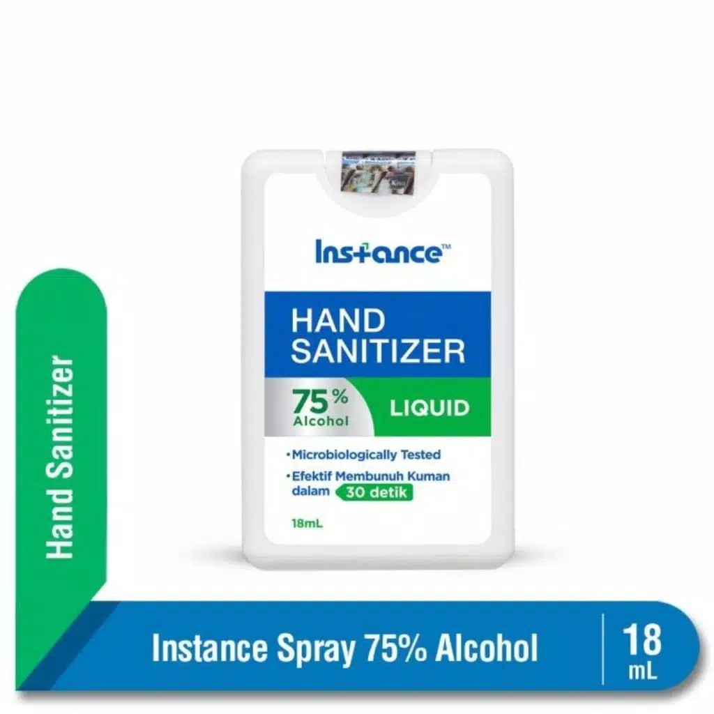 INSTANCE HAND SANITIZER LIQUID 18 ML - Alcohol 75% [ORIGINAL]