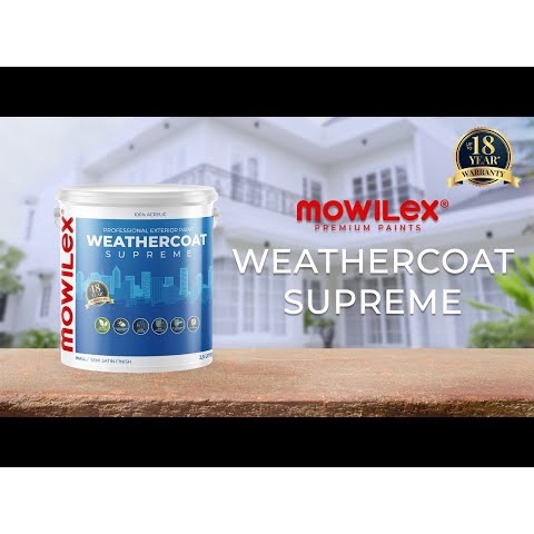 MOWILEX CAT TEMBOK WEATHERCOAT SUPREME 2.5 LTR