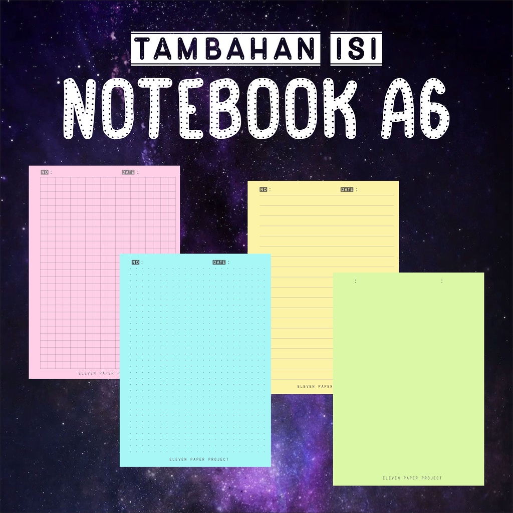 ++ tambah isi notebook A6