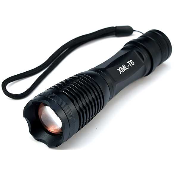 FatihShop TaffLED Senter LED Tactical Cree XM-L T6 8000 Lumens - F18