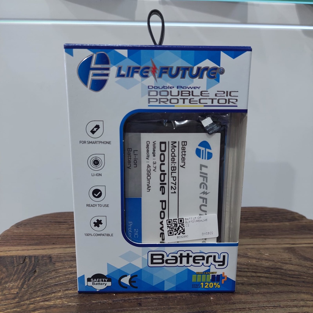 Baterai REALME C2 BLP721 LIFE FUTURE DOUBLE POWER