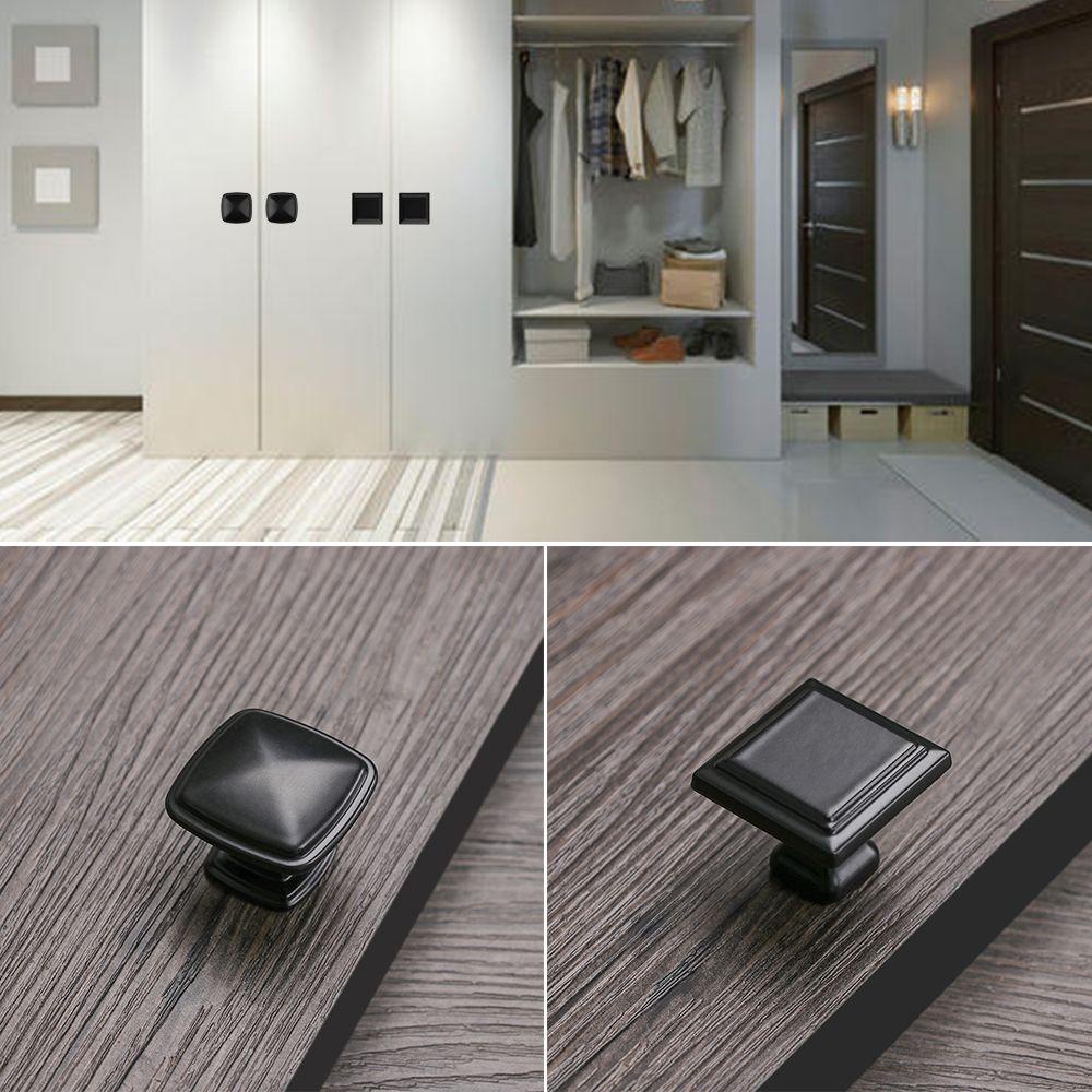 Preva Tarikan Lemari Kabinet Perangkat Keras Lemari Dresser Variasi Gaya Black Series Furniture Door Handle