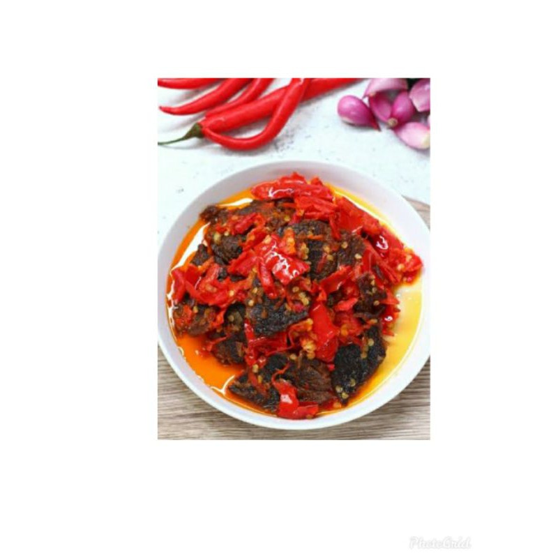 

rendang basah balado