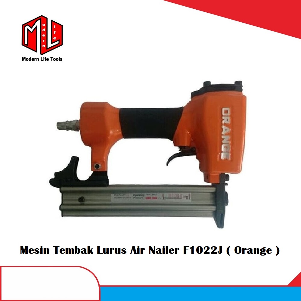 ORANGE 1022 J HD Air Nail Gun Alat Paku Tembak Staples Stapler Mesin