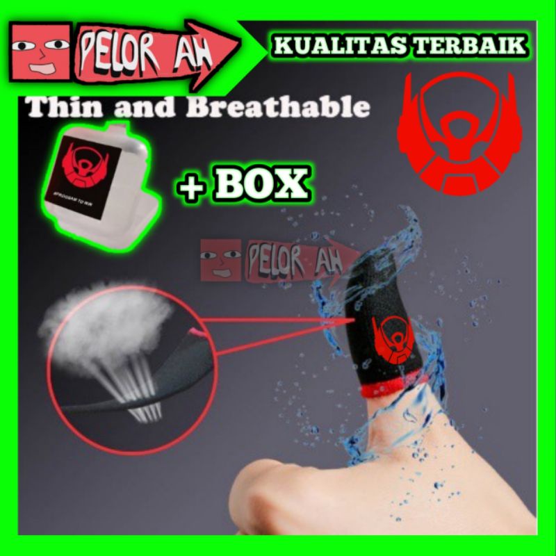 SARUNG JEMPOL GAMING EVOS MURAH | SARUNG JARI JEMPOL EVOS BTR RRQ ORIGINAL GAMING FF ML PUBG