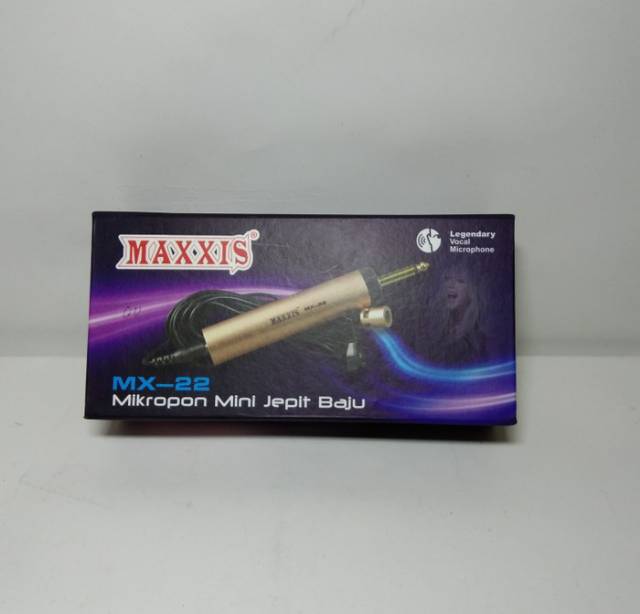 Mic MAXXIS MX-22 Microphone Mini Jepit Baju