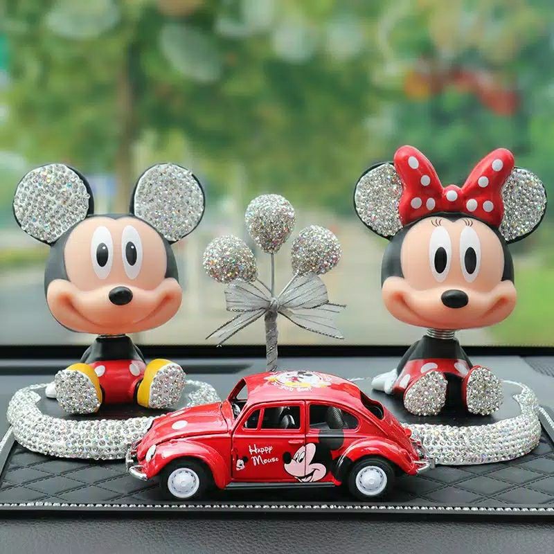 hiasan mickey minnie blink miney minnie blink balon mobil vw mobil mickey mickey diy