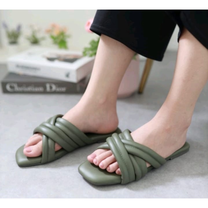 sandal korea wanita/kelly