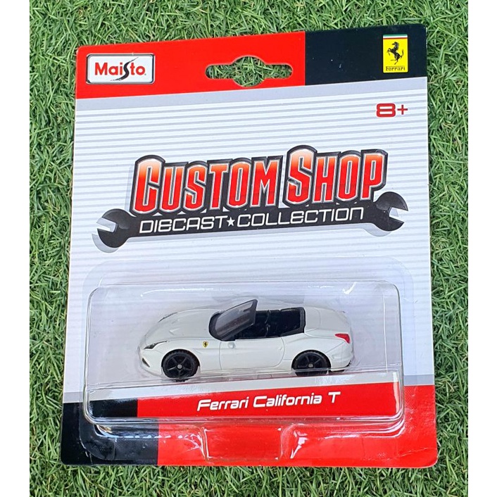 Diecast Mobil Ferrari Maisto 1:64 Custom Shop Ferrari Miniatur Mobil Pajangan