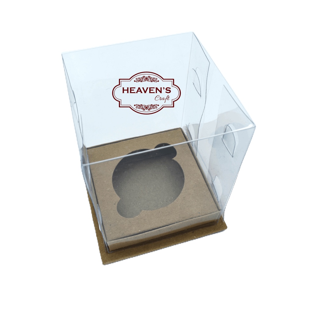 Box cupcake isi 1 kraft