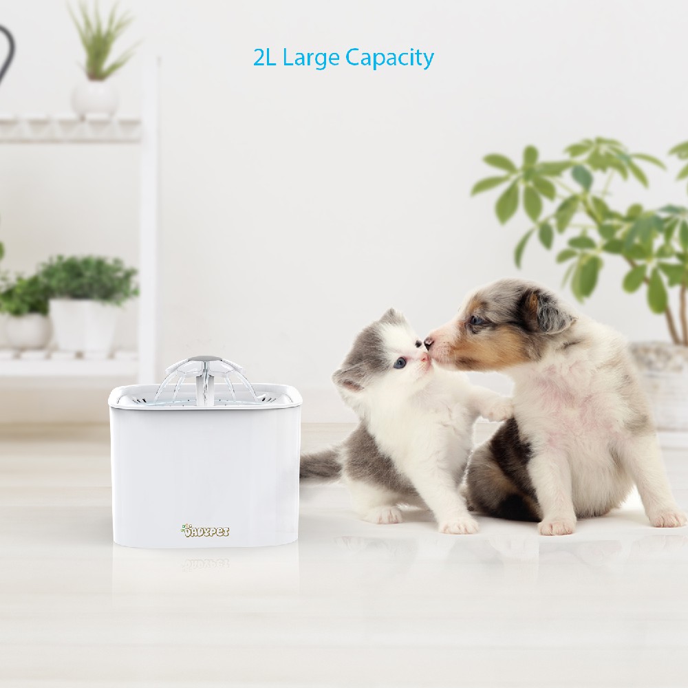 274 Automatic Electric Water Feeder 2L For Dog Cat With Filter