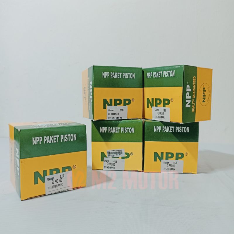 PISTON KIT GL PRO NEOTECH SEHER SET NPP