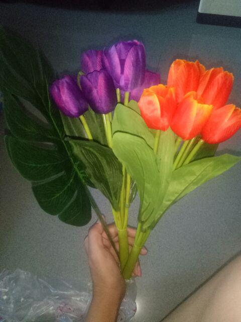 Bunga Tulip (bt0940)-bunga Meja - Bunga Hias - Bunga Dekor