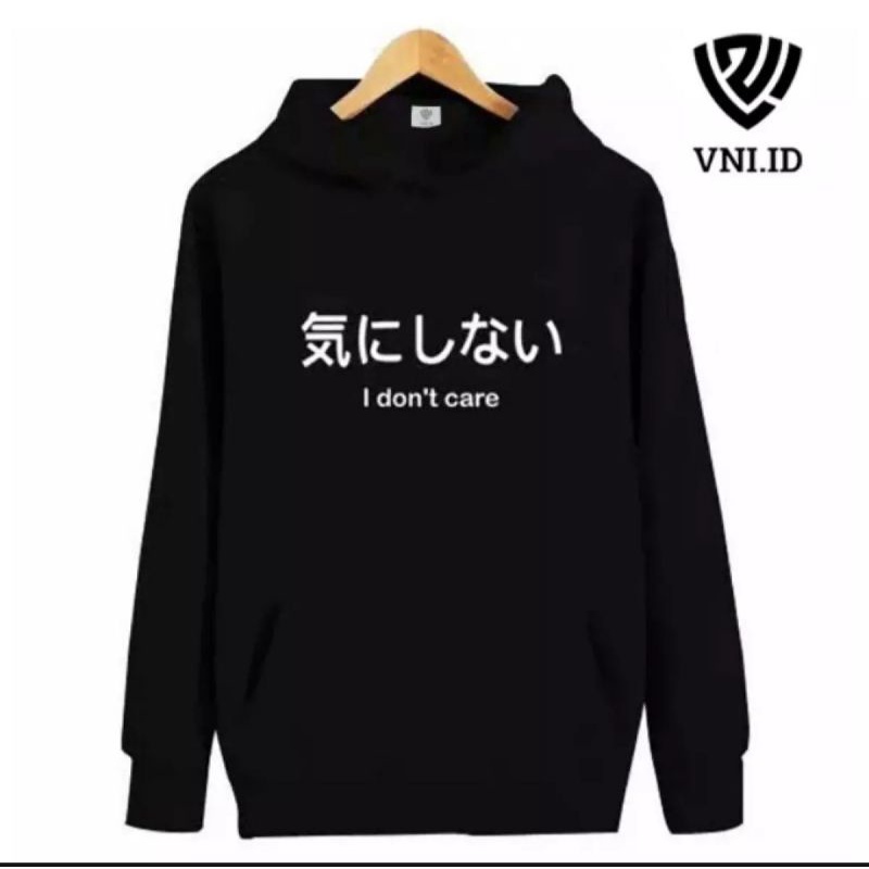 Sweater Hoodie Jumper Pria Wanita I Dont Care