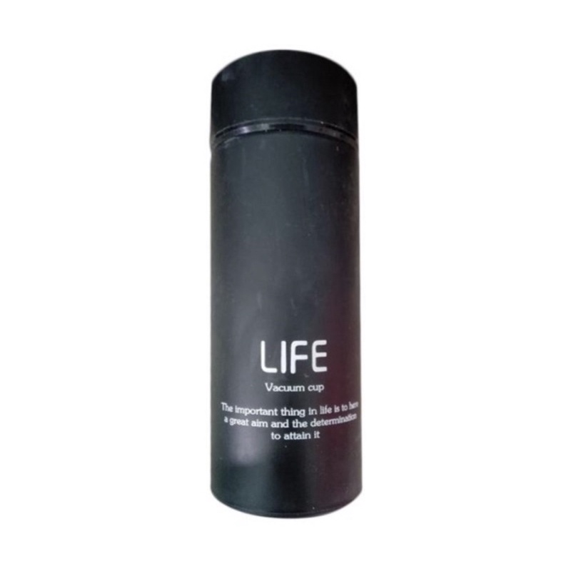 Botol LIFE 450ml Bahan Kaca - Botol Life Kaca 460ml