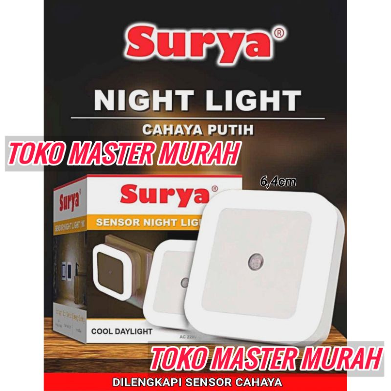 Lampu Tidur Led Elegan Mewah Untuk Ruang Kamar Tidak Silau Cahaya Putih CDL Surya Sensor Gelap Hemat Listrik