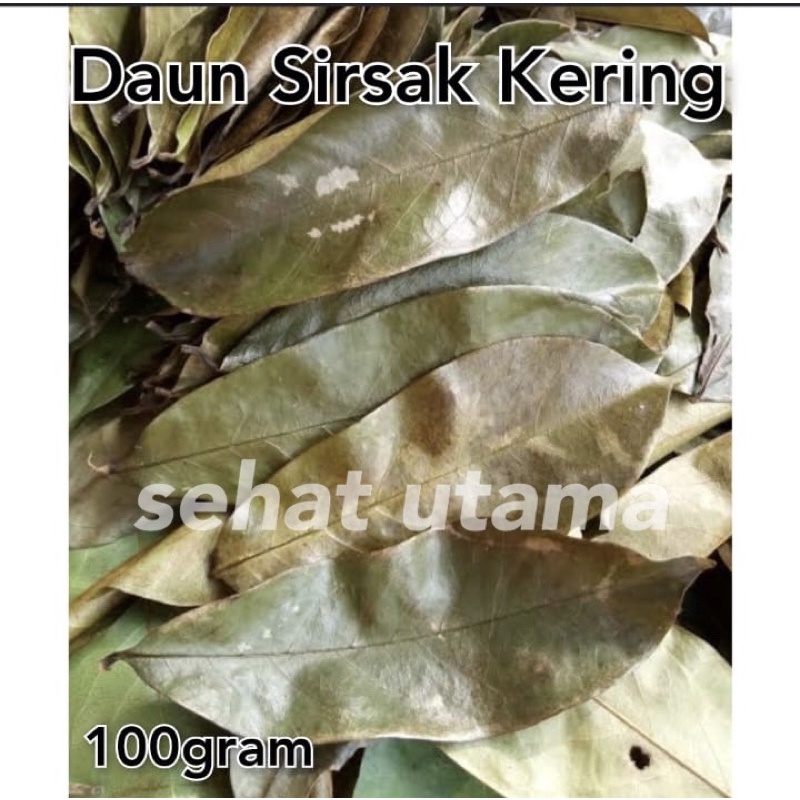 

DAUN SIRSAK KERING GRAD A 100GRAM 100 GRAM