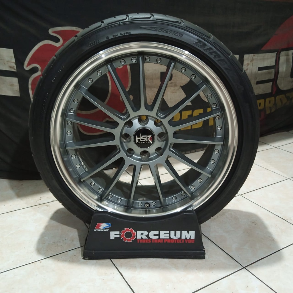 Velg Mobil Bekas Racing Hsr Fidget Ring 18x8 Pcd 4x100/114