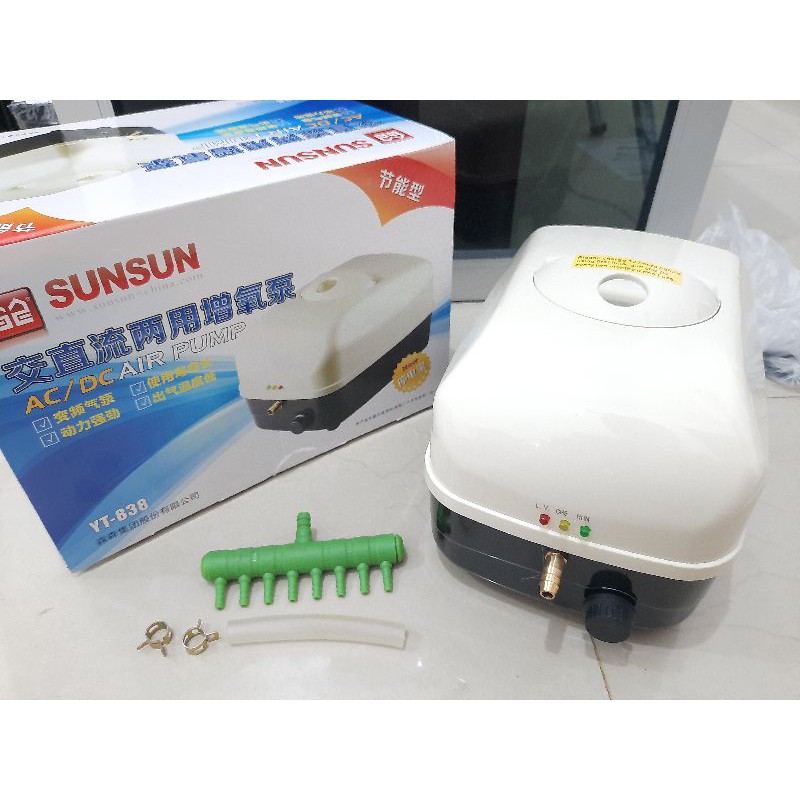 Airpump pompa udara aerator ACDC SUNSUN YT 838